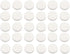 Car Air Vent Clip Replacement Pads, 50Pcs White, Unscented Refill Tablets for Car Air Freshener Clips