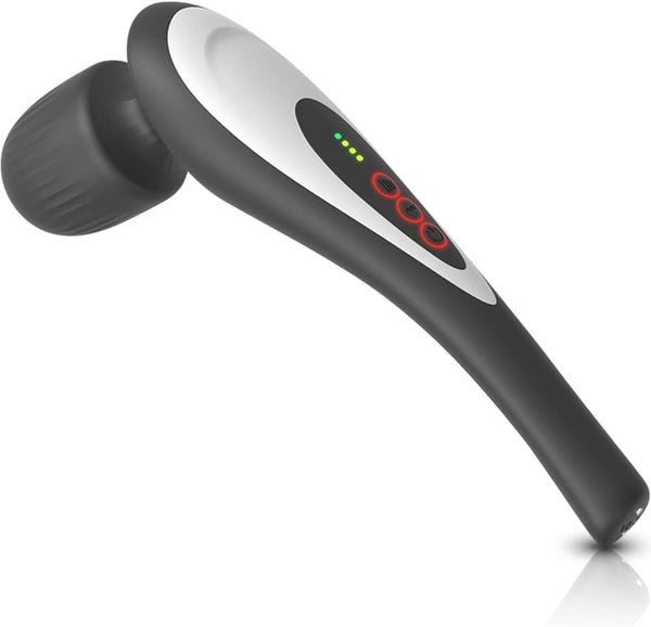 Rechargeable Personal Hand Held Deep Tissue Vibrating Massager for Muscles, Back, Foot,