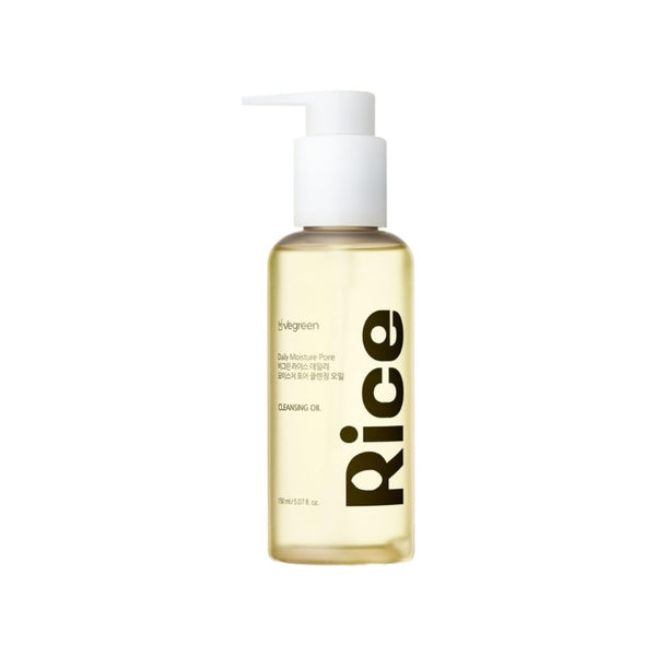 VEGREEN Rice Daily Moisture Pore Cleansing Oil | 5.07 fl oz | Gentle Face Cleanser for Oily Skin | Korean Skin Care