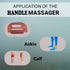 TruekartDeals Jimmy Set, 6 Massage Wooden Foot Roller Massager Hand Face Neck Acupressure Tools for Pain Relief