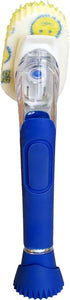 Scrub Daddy Dish Wand Scrubbing Brush with Handle, Soap Dispensing Dish Brushes, Texture Changing Washing Up Sponges