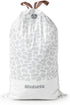 L/10.6-12 (40 Brabantia PerfectFit Trash Bags (Size Gal) Thick Plastic Trash Can Liners with Drawstring Handles Bags)