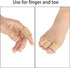 YEAJOIN 42PCS Hammer (5 Toe Sleeve Protectors Toe Cushion Tube Soft Gel Corn Pads Protectors, Toe Spacers for Bunion