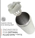Stainless Steel Shaker Bottle: Perfect for Protein Shakes, Pre-Workout, Smoothies, Odor-Resistant