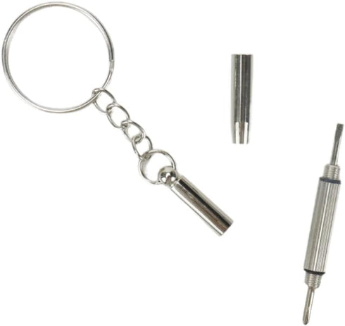 4-in-1 or 3-in-1 Repair Kit - Screwdriver Keychain Eyeglass Repair Kit with 20pcs