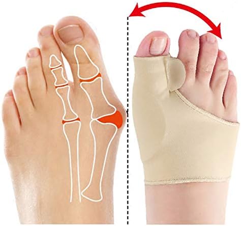 Valgus Bunion Corrector Bunion Splint for Crooked Toes Alignment Pain Relief, Orthotics Feet Bone Thumb Adjuster Sock