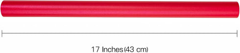 RUSPEPA Red Matte Wrapping Paper, Solid Color Pearly Lustre Paper for Wedding, Birthday, Christmas, Baby Shower