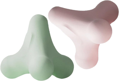 RUNROTOO 2pcs Deep Tissue Massage Balls for Back and Neck, Muscle Massager Set