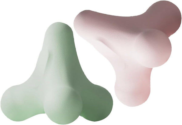 RUNROTOO 2pcs Deep Tissue Massage Balls for Back and Neck, Muscle Massager Set
