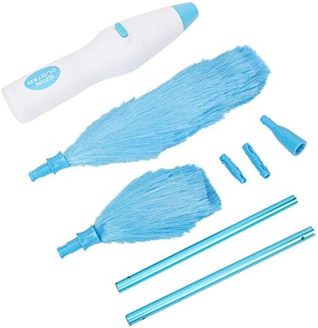 Electric Duster Brush, 180° Tool for Household Helper, Window Blinds and Furniture Cleaning