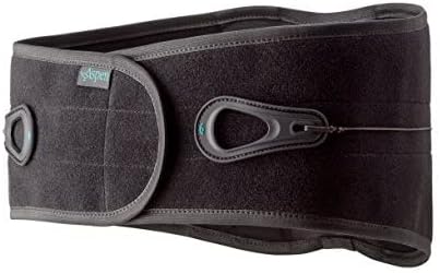 Aspen Lumbar Support Back Brace, Patented Pulley System for Lower Back Pain Relief, Medium 31"-36"