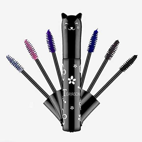 Mascara Liquid Black Lashes Makeup, Waterproof Hypoallergenic Fast Dry Curling Lengthening Eyelashes for Party Use
