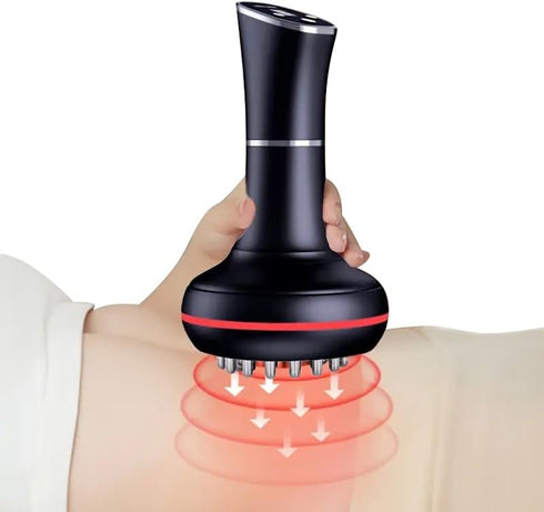 MMWMJWMB Electric Meridian Massage Tool, USB Charging, Heat Therapy for Legs, Abdomen, Shoulders