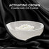 Himalayan Glow WBM Selenite Crystal Bowl - 4 Inch for Smudging, Healing, Recharging Crystals, Charging Station for