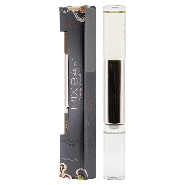 Whipped Almond & Blackberry Tonic Hair & Body Mist Rollerball Duo - Clean, Vegan Body Spray & Hair Perfume for Women
