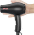Mini Blow Dryer Ceramic Ionic 1000 Watts for Painting and Acrylic Pouring, Small Hair Dryer Compact and Lightweight for Kids and Travel, 2 Speed Settings and Cool Shot Plus Concentrator, Black