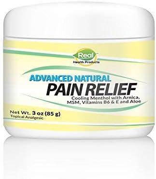 Natural Pain Relief Cream with Arnica - 3oz for Fast Acting Soothing Relief for Muscle Aches, Joint Pain