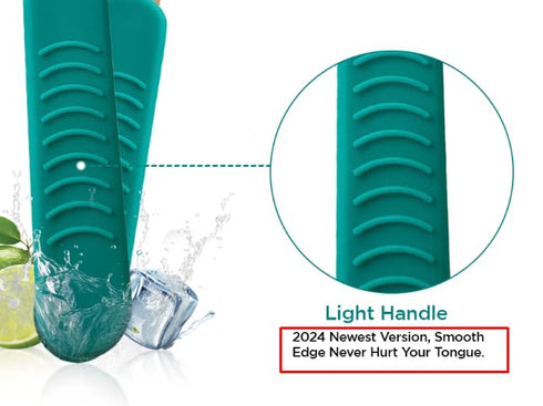 Big Mouth Tongue Scraper, Ultimate Oral Hygiene Tool for Fresh Breath and Improved Taste, Silver