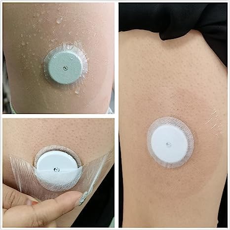 Freestyle Sensor Covers 40Pack - Waterproof Sensor Patches for Enlite Medtronic Guardian CGM Tape, Hypoallergenic