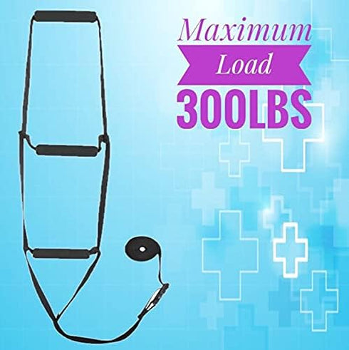 OYSTERBOY Bed Rope Ladder Pull/Sit Up Assist Device with Non-Slip Padded Handle Strap - Sit Up Hoist for Elderly Senior