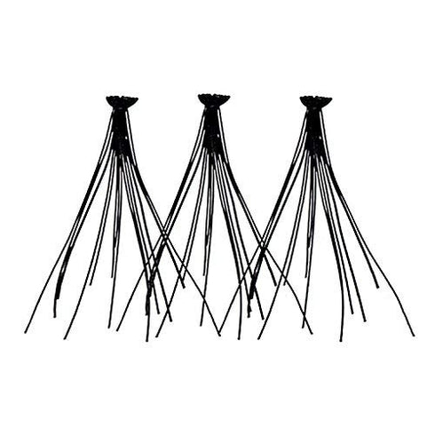 Kiss Individual Flare, Luxe Black, Short (Pack of 3)