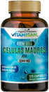 Celulas Madres 1000mg Stem Cell Plus, 4 Bottles, 480 Capsules, Non-GMO, Gluten-Free for Health Support