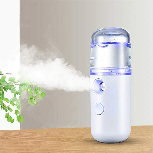 Nano Mister Sanitizer Spray Disinfectant Mist Machine for Home, Office, Car, Hotel (White)