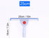 25cm 10in Blue Window & Glass Cleaning Squeegee - Non-Slip Handle for Shower Glass Door and Tile Cleaning