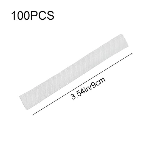 100 Pieces Makeup Brush Protectors Expandable Makeup Brush Nets Reusable Makeup Brush Meshes for Women and Girls Storing Cosmetic Brushes