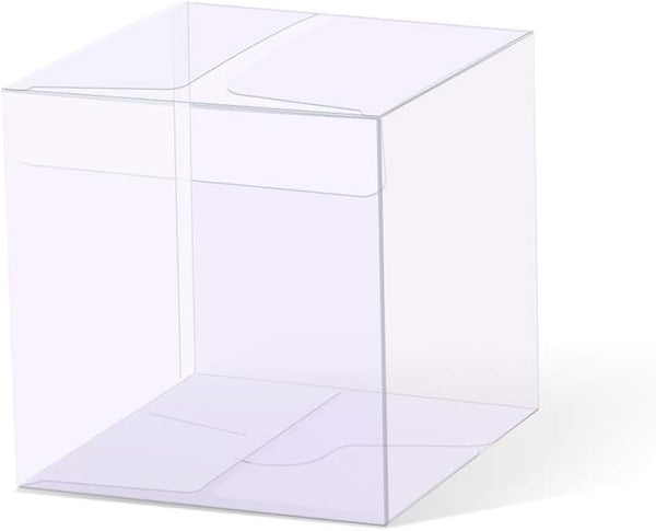 YOZATIA 25PCS Transparent Boxes, 2 x 2 x 2 inch Clear Favor Boxes for Wedding, Party and Baby Shower Favors