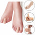 Makhry 4pcs Adjustable Cuttable Gel Toe Covers, Ribbed Knit Toe Caps, XL