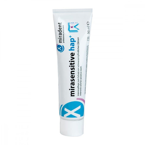 Mirasensitive hap+ Toothpaste for Sensitive Teeth 50ml Tube by Miradent