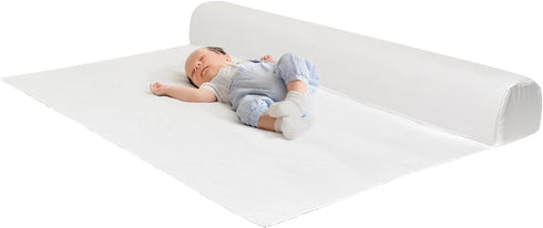 Morimoe Safety Bed Guard Rail for Toddlers, 40D Memory Foam 100% Cotton Widened