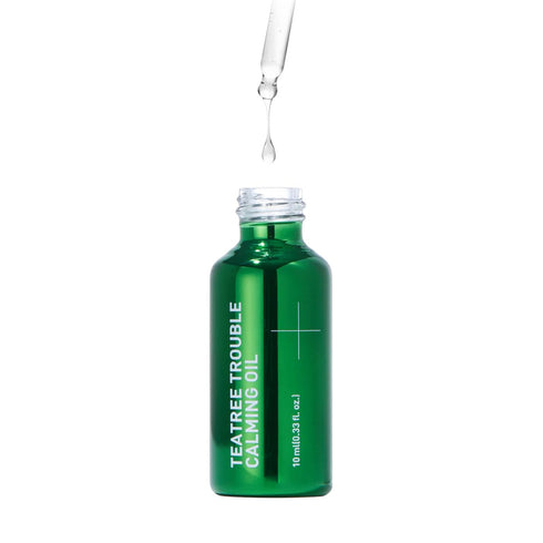 Mediheal Teatree Trouble Calming Oil (0.33 fl oz), Quick Calming Oil for Sensitive Skin with Deep Hydration