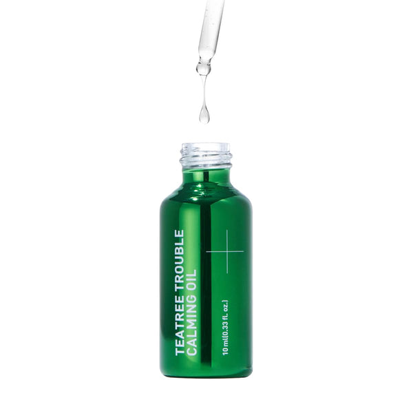 Mediheal Teatree Trouble Calming Oil (0.33 fl oz), Quick Calming Oil for Sensitive Skin with Deep Hydration