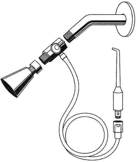 Dental Irrigator Hose - 6' Replacement Hose for ShowerBreeze & QuickBreeze, Tube Replacement Parts for Oral Breeze