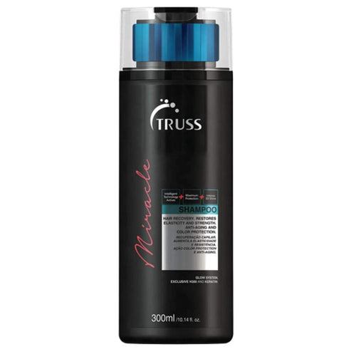 TRUSS Miracle Hair Shampoo - Anti-Aging & Color Protection Shampoo for Women & Men, 10.14 oz
