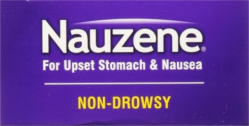 Nauzene Upset Stomach & Nausea Chewable Tablets - Wild Cherry Flavor, 42 Count