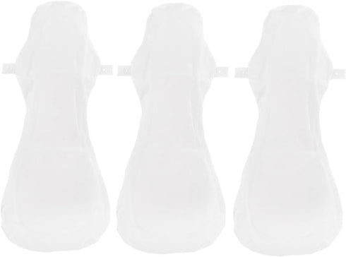 TOPPERFUN Reusable Sanitary Napkins 3pcs Washable Cotton Menstrual Pads Leakproof Sanitary Towels for