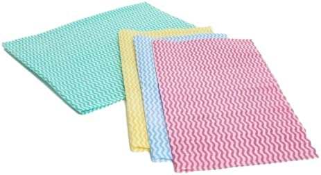Non-Woven Kitchen Towel Roll - 2 Packs of Cleaning Wipes, Washable & Reusable Tissue Roll for Home Kitchen Cleaning