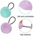 WILLBOND 16 Pieces Pom Pom Hair Ties, Elastic Fur Ball Scrunchy Band for Women and Girls Ponytail Holders