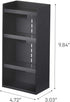 Yamazaki Home Tower Jewelry & Makeup Organizer, Standup Cosmetic Storage Box Display Case - Flat Abs Plastic