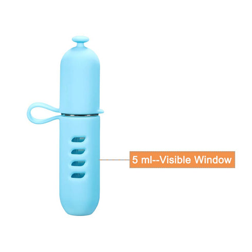 Yeejok 5ml Refillable Perfume Atomizer for Travel, TSA-Approved Mini Empty Spray Bottle for Men and Women