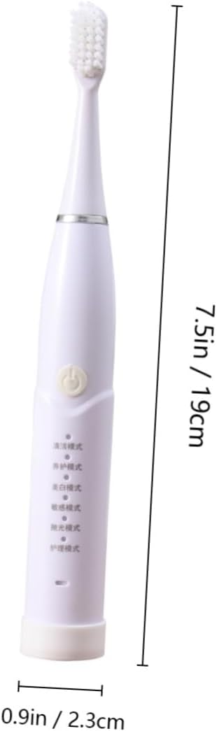 Rechargeable Electric Toothbrush for Kids - Acoustic Vibration Cleaning