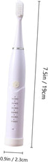 Rechargeable Electric Toothbrush for Kids - Acoustic Vibration Cleaning