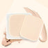 KOOBA 2pcs Square Makeup Sponges with 1 Travel Case, Beauty Face Primer Compact Powder Puff, Blender Sponge Replacement