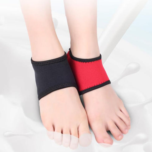 Ipetboom 2 Pcs Neoprene Heel Protective Covers for Foot Care - Shock Absorbing Heel Cushions with Anti-Slip Design
