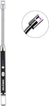 Windproof Rechargeable Flexible Neck Electronic Butane Free Lighter - Lithium Ion, USB Grill Lighter