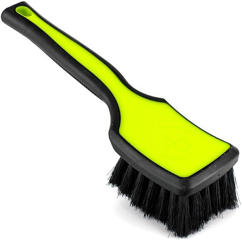 ProGrip Interior Scrub Brush by Detail Factory - Soft Bristles, Rubber Grip, Curved Head Profile