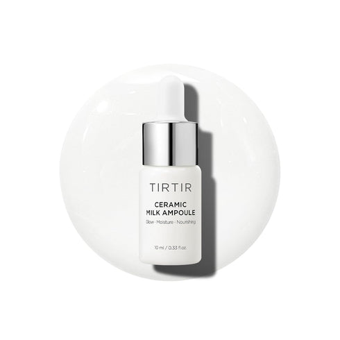 TIRTIR Ceramic Milk Ampoule, 0.33 Fl Oz